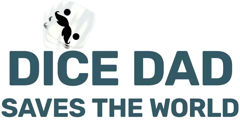 Dice Dad Saves the World logo