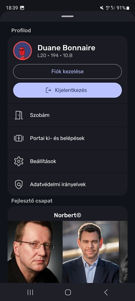 Koller app screenshot three